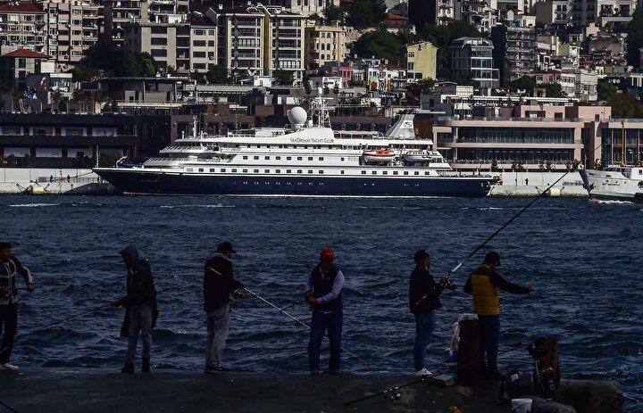 Galataport Stanbul Da Kar Lama Lk Yolcu Gemisini D Nyan N Tek Yer