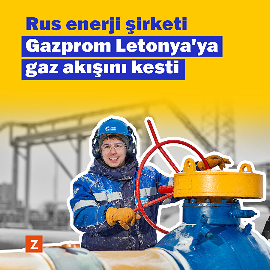 Rus Enerji Irketi Gazprom Letonya Ya Gaz Ak N Kesti