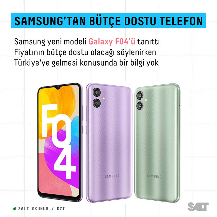 Samsung tan bütçe dostu telefon