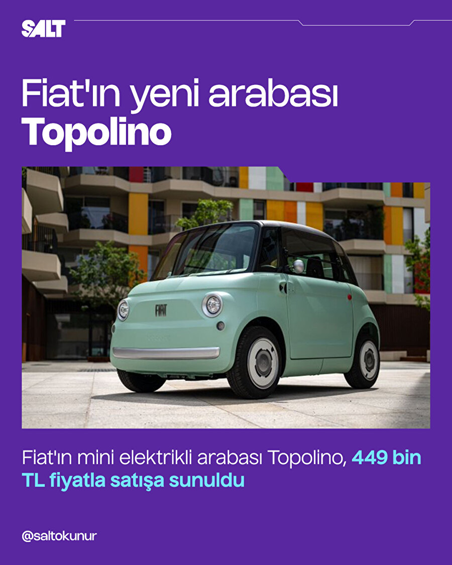 Fiat N Yeni Elektrikli Arabas Topolino