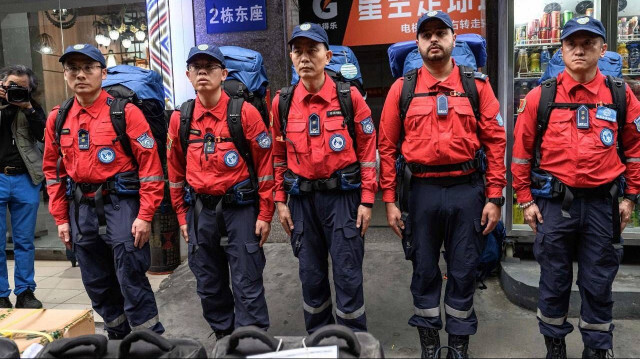 Hong Kong T Rkiye Ye Arama Kurtarma Ekibi G Nderdi Asya Haberleri