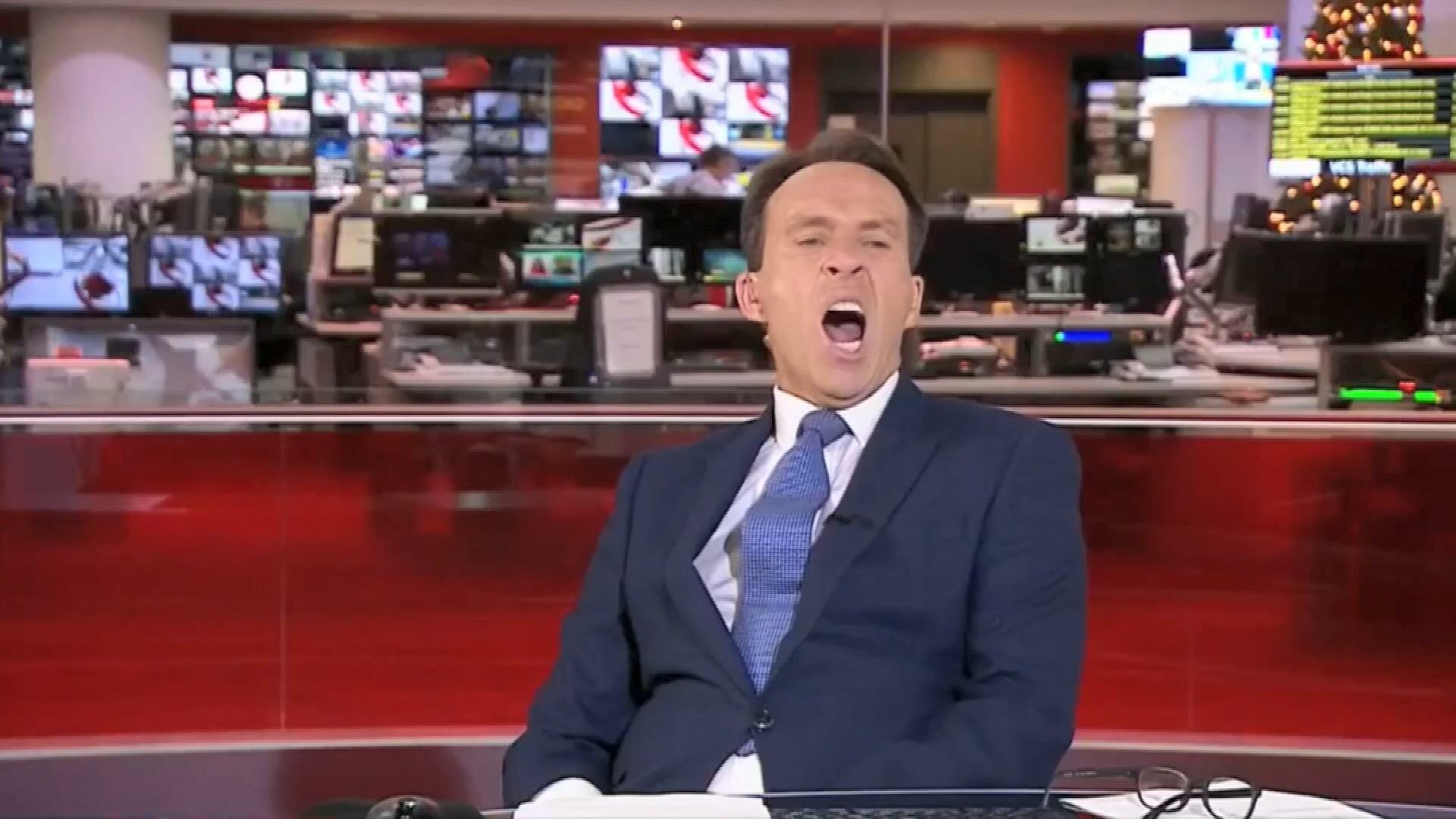 Bbc News Anchor Apologizes To Viewers After Caught Yawning On Air