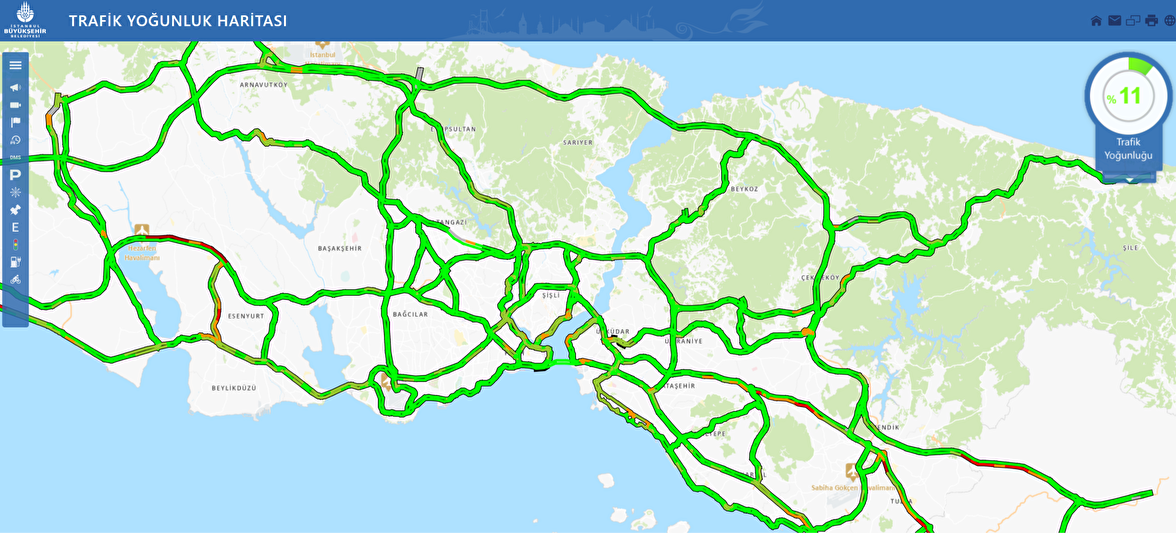 İstanbul'da bir bayram klasiği! Yollar bomboş kaldı - 1. Resim