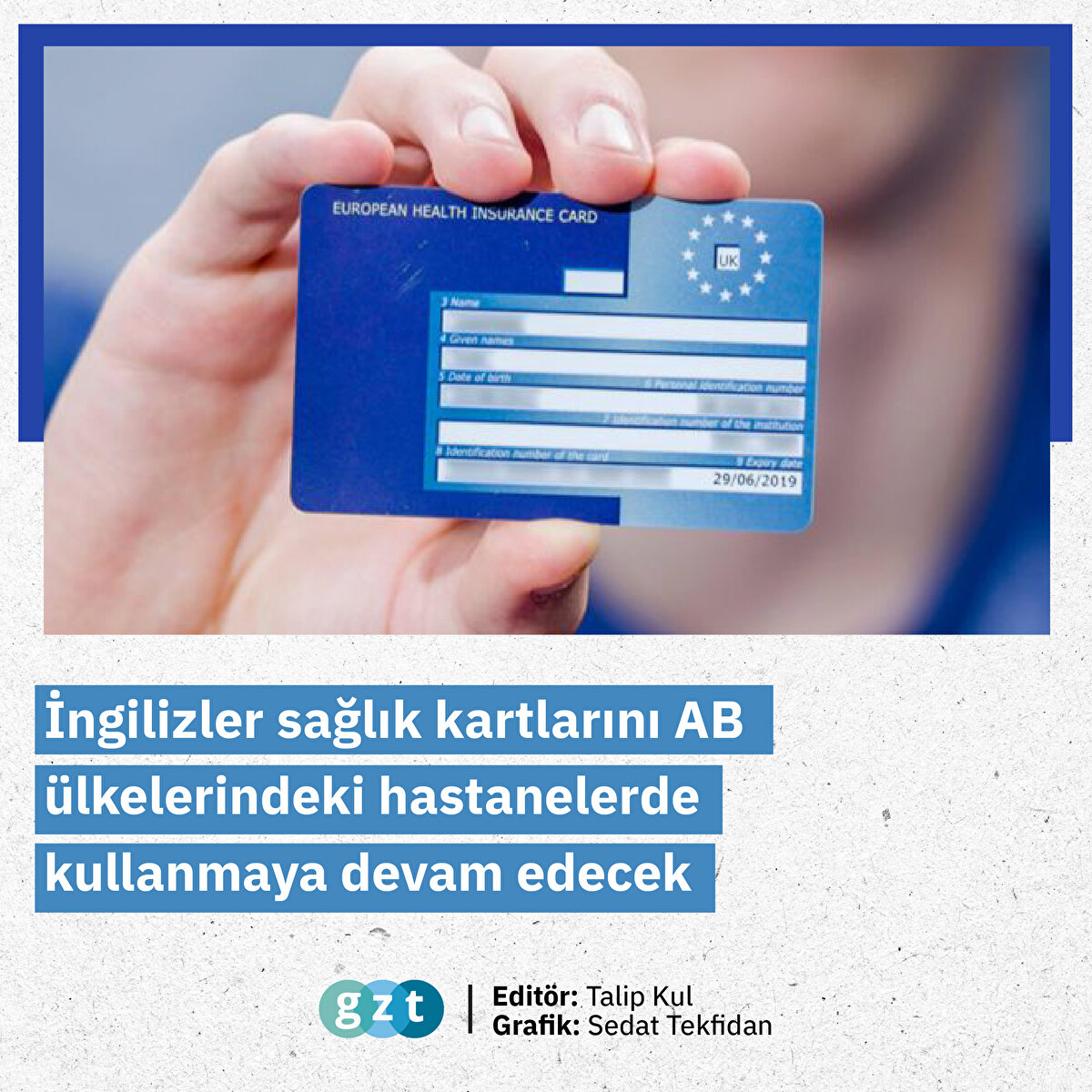 İngilizler sağlık kartlarını AB ülkelerindeki hastanelerde kullanmaya devam edecek.