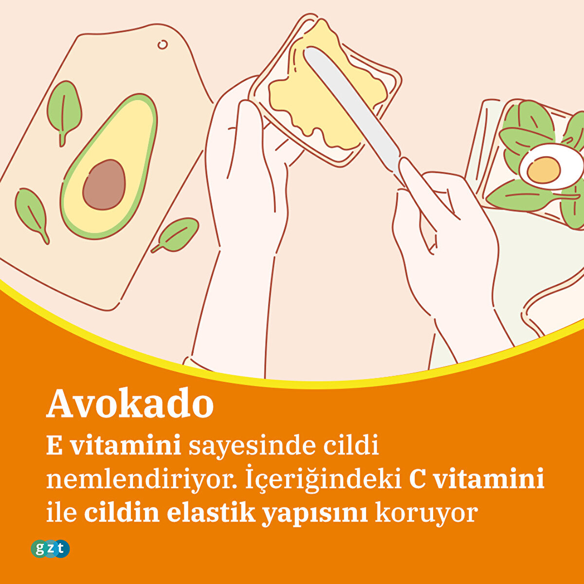 E vitamini sayesinde cildi nemlendiriyor. İçeriğindeki C vitamini ile cildin elastik yapısını koruyor