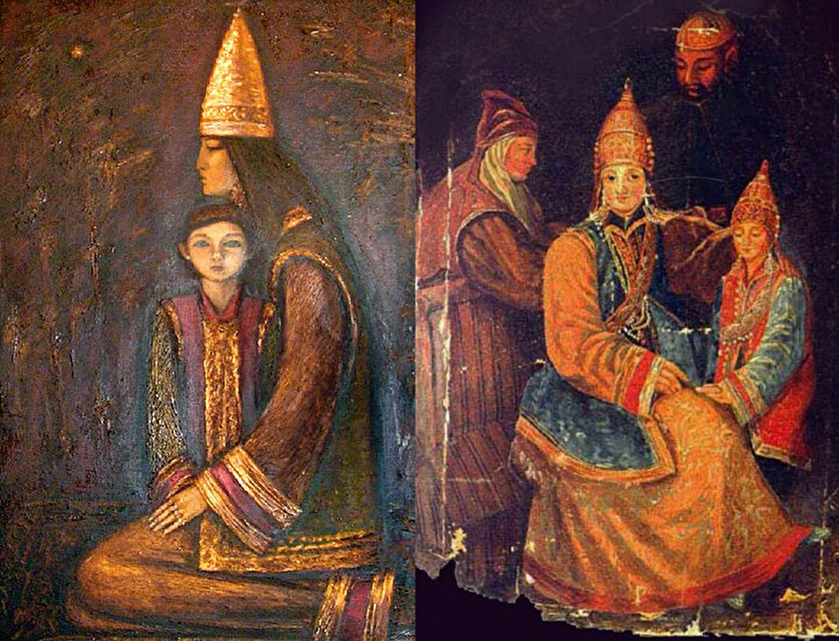 1549 yılında Safa Giray’ın ani ölümüyle Kazan Hanlığı hükümdarsız kalmış, Safa Giray’ın Süyün Bike’den olan oğlu 2 yaşındaki Ötemiş Giray hükümdar ilan edilmiştir. Fakat Ötemiş Giray’ın yaşı küçük olduğu için büyüyene kadar oğlunun yönetim hakkını Süyün Bike üstlenmiştir. 