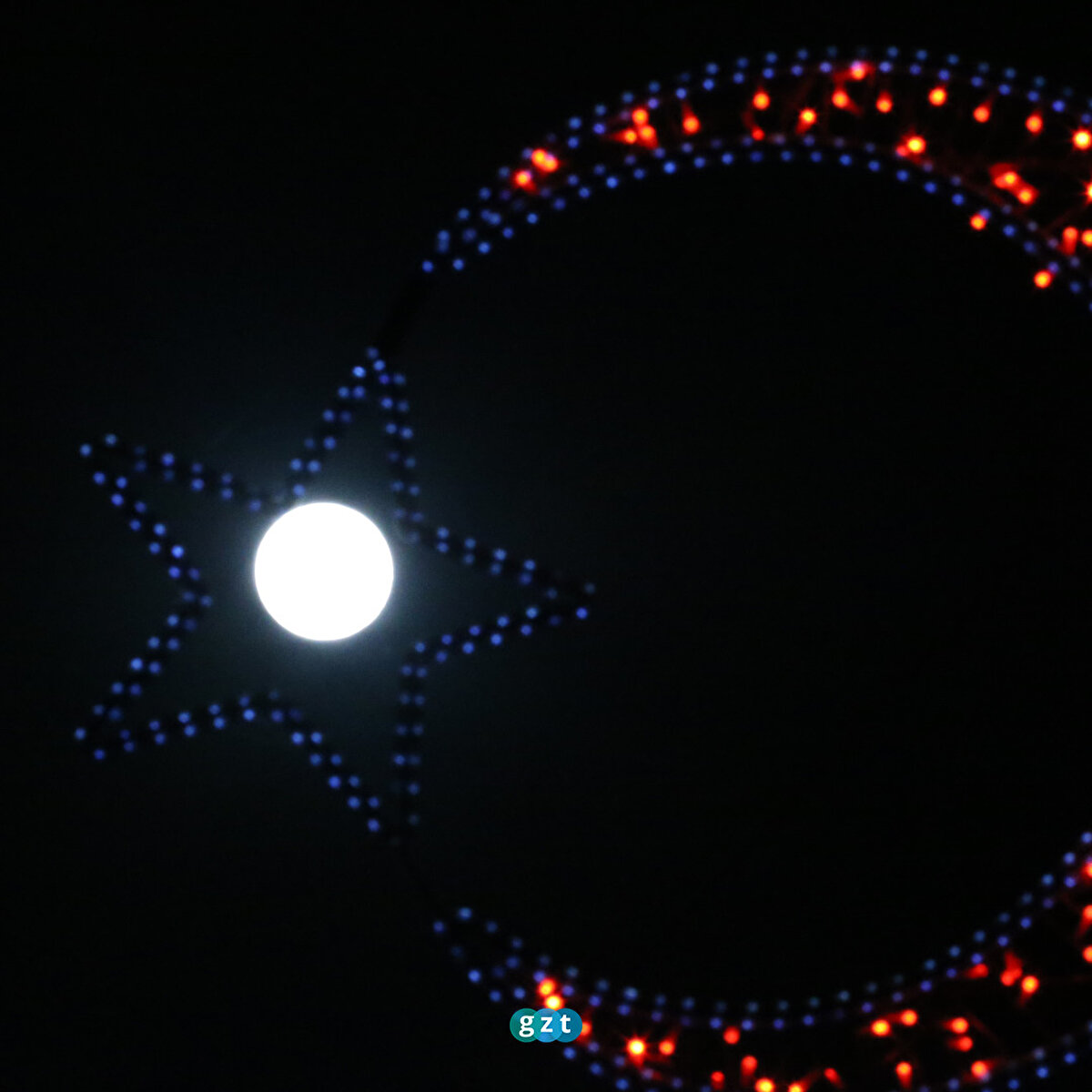 Ülkemizden 'dolunay' manzaraları 🌑