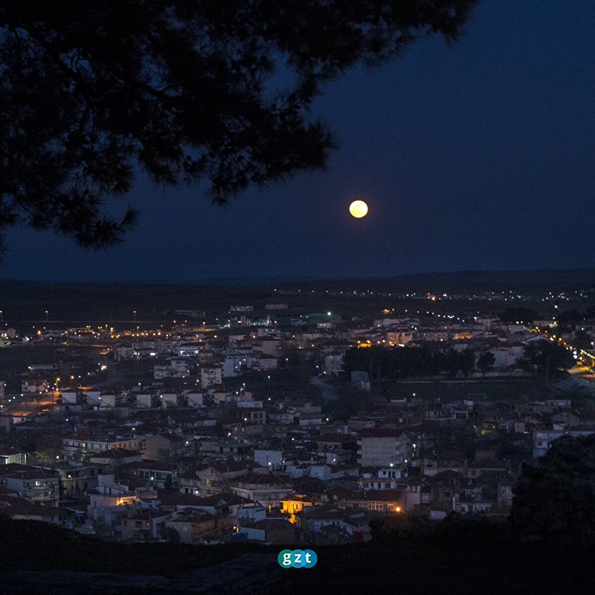 Ülkemizden 'dolunay' manzaraları 🌑