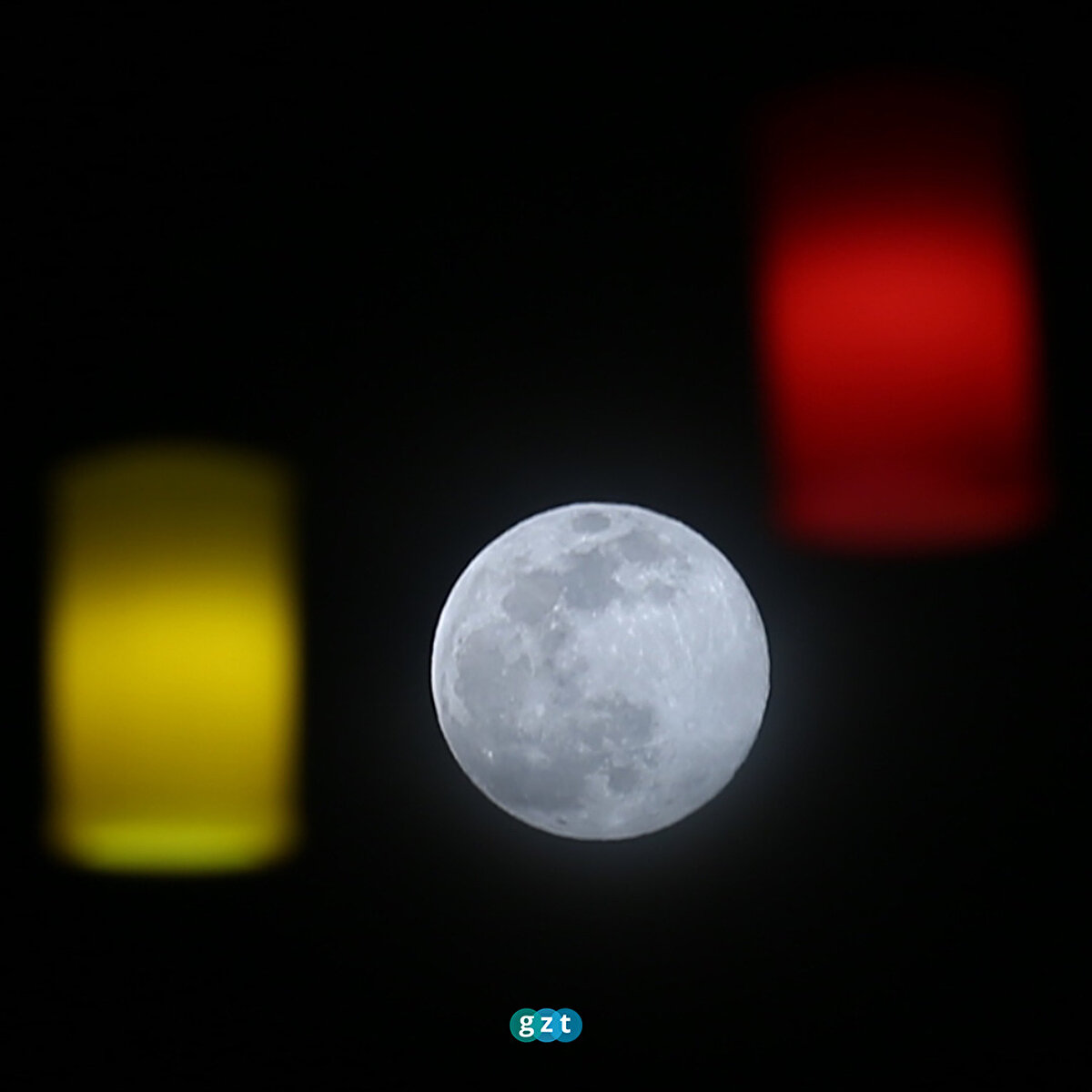 Ülkemizden 'dolunay' manzaraları 🌑