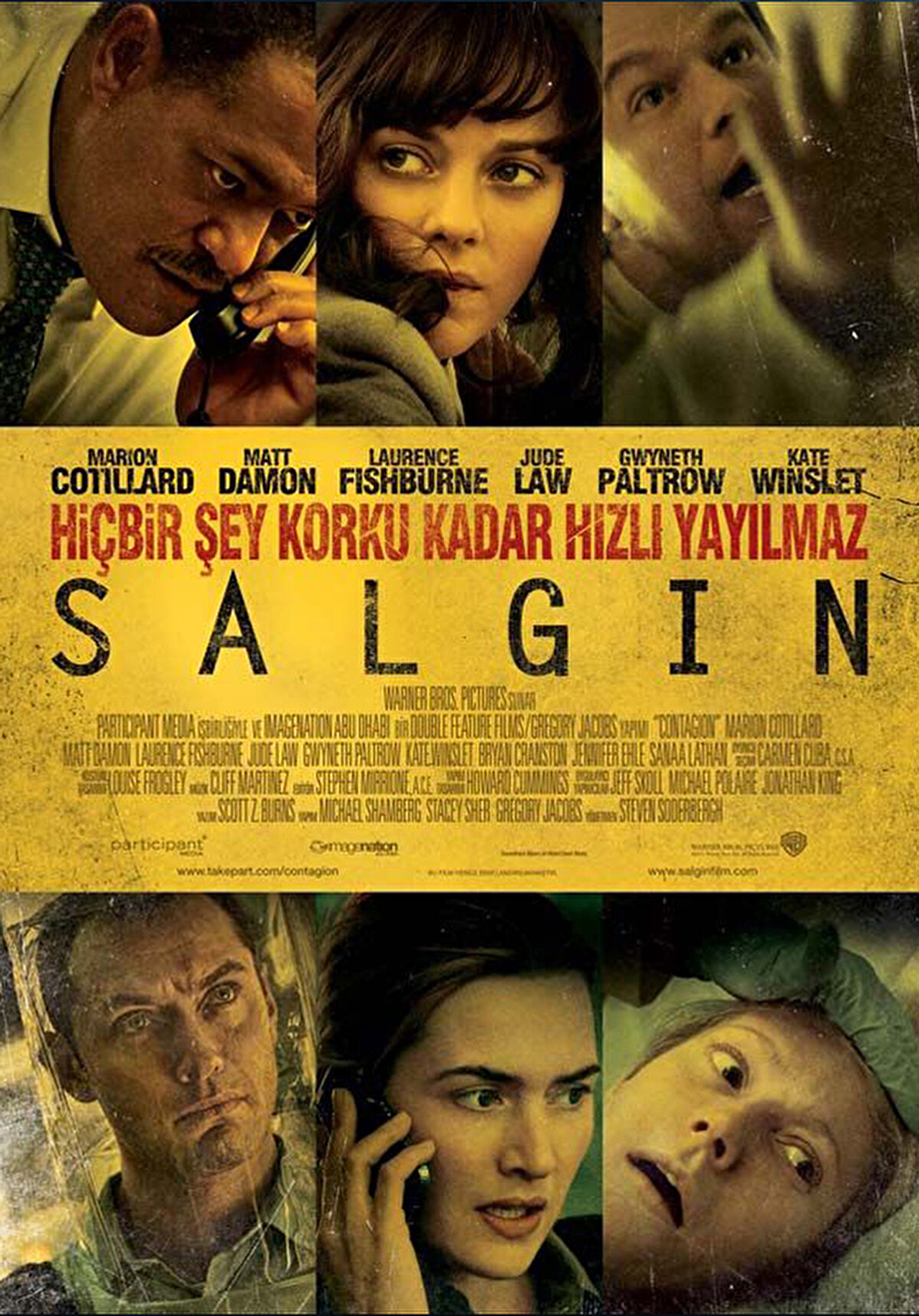 🦠 Salgın (2011): Hong Kong'da bir yarasanın domuzu ısırmasının ardından domuzdan insana geçen bir virüs salgınını konu alan 2011 yapımı 'Contagion (Salgın)' filmi elbette Covid-19'a benzerliği bakımından dikkat çekiyor.