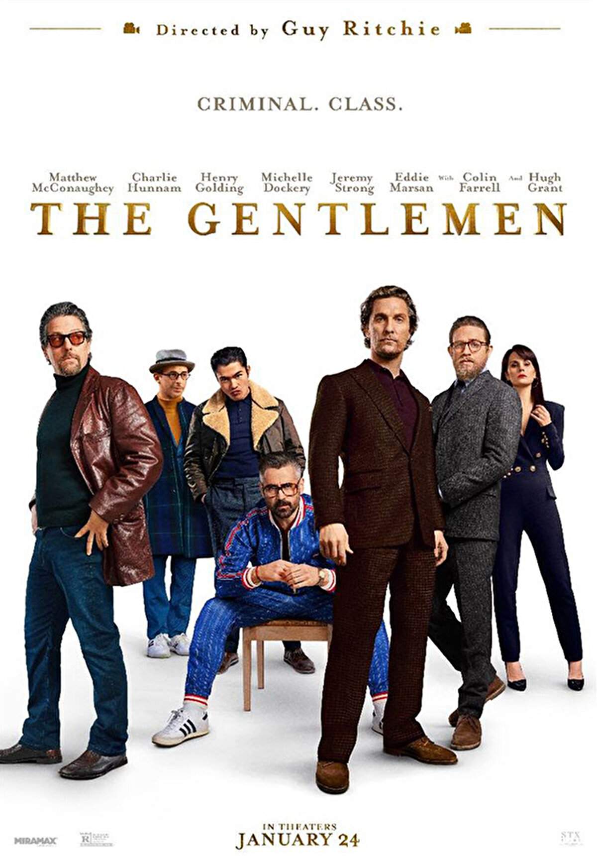 👨🏻The Gentlemen (2019): The Gentlemen, kurduğu suç imparatorluğunu bırakmak isteyen bir adamın hikayesini konu ediyor.⠀