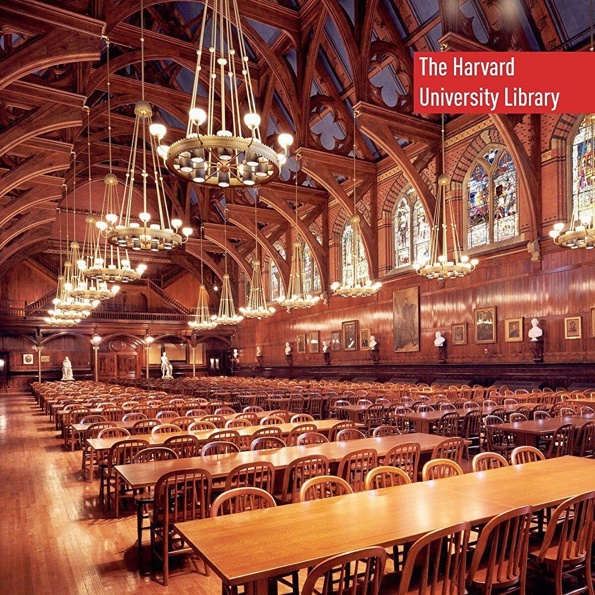 🇺🇸 The Harvard University Library: Amerika'nın en eski kütüphane sistemi olan Harvard Üniversitesi Kütüphane Sistemi, 16 milyon kitap cildine sahip 73 adet kütüphaneden oluşmakta ve dünyanın en büyük akademik ve özel kütüphanecilik sistemi unvanına sahip.