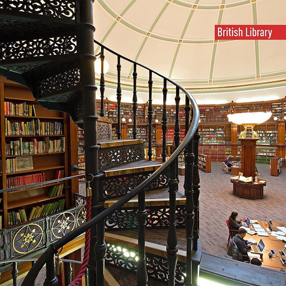 🇬🇧 British Library:
İngiliz Milli Kütüphanesi, doğa bilimci Sir Hans Sloane'ın biriktirdiği kıymetli kitapların ve el yazmalarının 1753'te hükümet tarafından satın alınmasıyla kurulmuş. Şu an kütüphanede yaklaşık olarak 14 milyon kitap 3 milyon ses kaydı, 920 binin üzerinde gazete ve dergi 310 binden fazlada el yazması eser bulunuyor.⠀