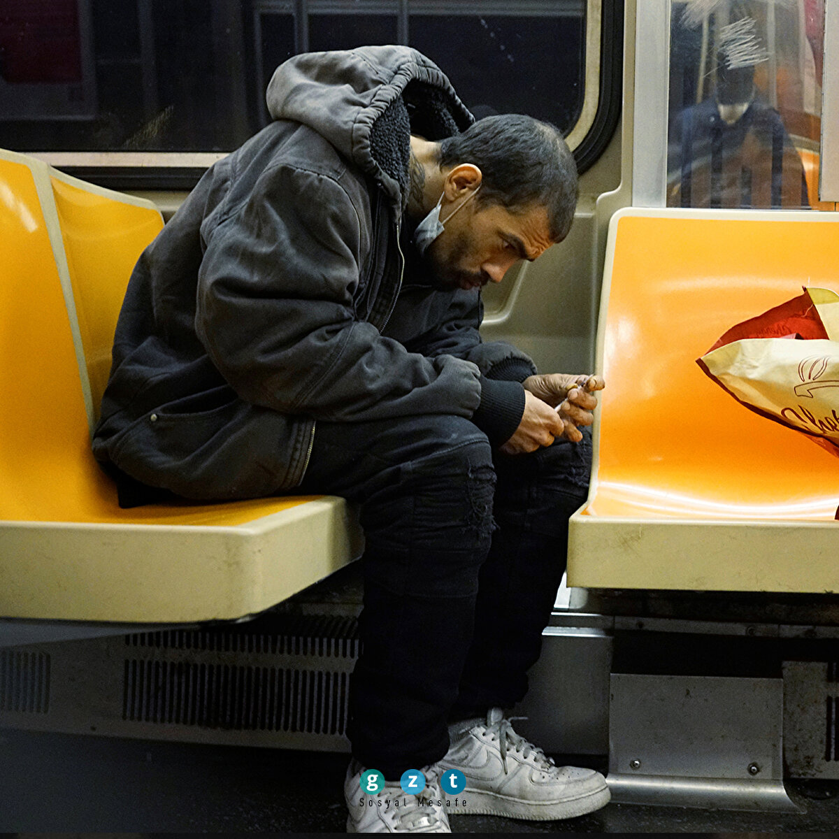 New York bu haliyle evsizlerin oldu