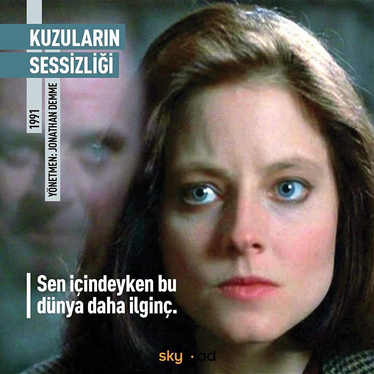 🙎🏻♀️ Kuzuların Sessizliği: Genç FBI ajanı Clarice Starling, FBI ajanı kurbanlarının derilerini yüzen bir katilin elinden bir kadını kurtarmaya çalışır. Clarice, katile ulaşmak için başka bir psikopat olan Hannibal Lecter ile yakınlaşır. Lecter’dan bilgi alması için önce onun güvenini kazanması gerekmektedir. Film, 1992 yılında 7 dalda Oscar’a aday olmuş, yönetmeni ve başrol oyuncularına altın heykelciği getirirken en iyi film ve en iyi senaryo uyarlaması dalında da ödüle hak kazanmıştı.