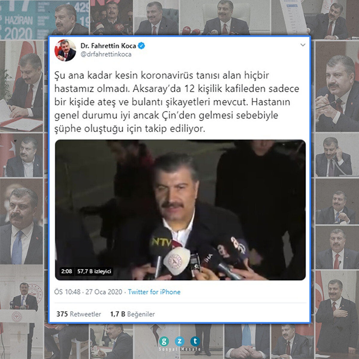 Bakanlık tetikteydi... Her türlü riske karşı Çin kaynaklı şahıslar takip ediliyordu