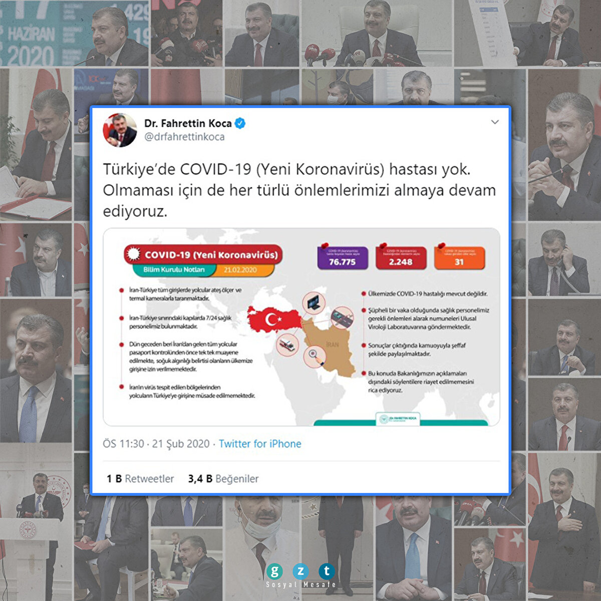 Bilim Kurulu, COVID-19'a karşı çalışmalarını sürdürüyordu. Önlemler artırılmıştı