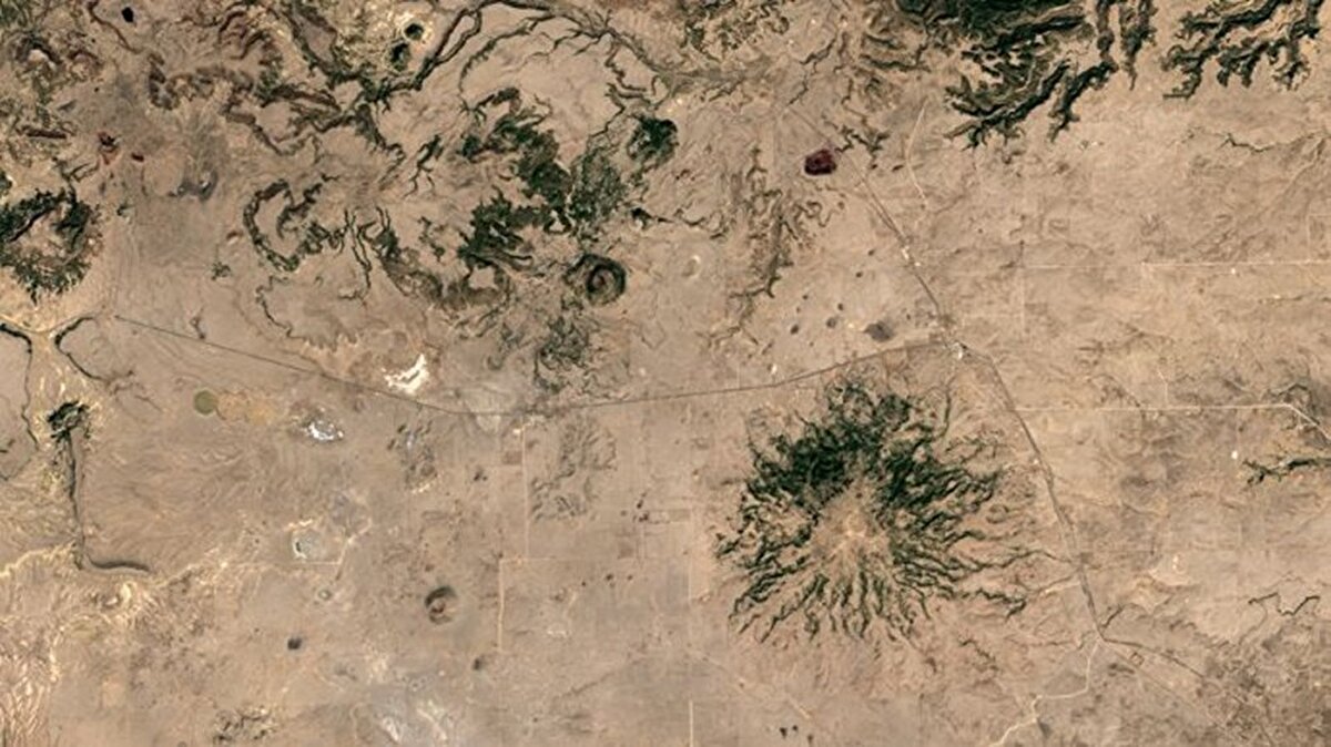 Capulin Volkanı Ulusal Anıtı (Meksika) 

