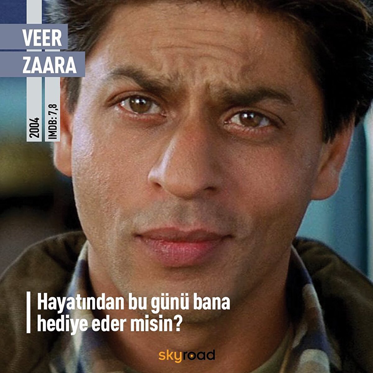 👩‍❤‍👨 Veer Zaara: Film, Pakistanlı kız Zaara ile Hindistanlı subay Veer arasında yaşanan imkansız aşk hikayesini anlatıyor. Büyük bir komploya düşürülen Veer, 22 yıl hapishanede yatar. Aşkı için her şeye katlanan ve ona kavuşacağı günü bekleyen Veer, sevdiğine kavuşacak mıdır? ⠀
