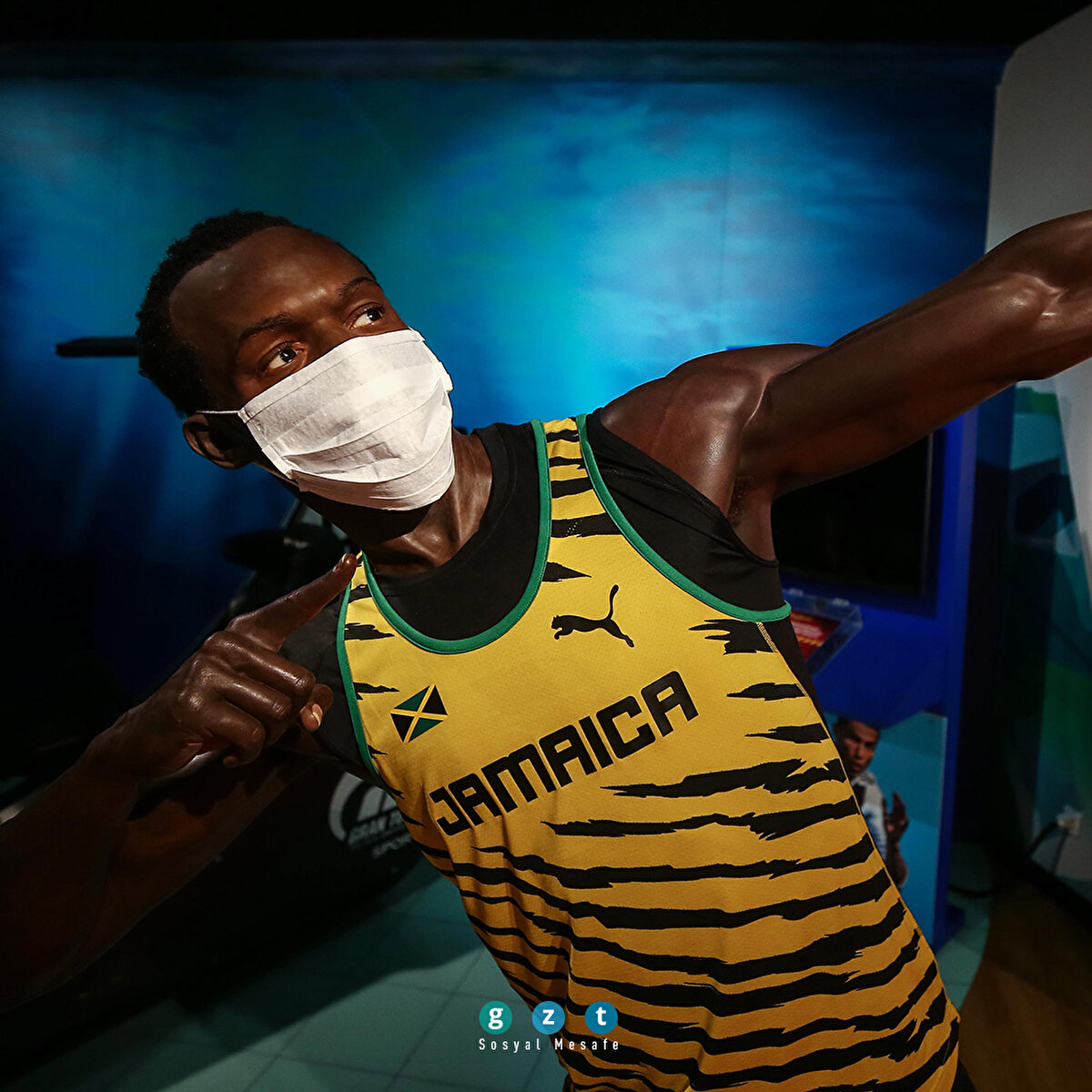 Dünya atletizm tarihine kırdığı rekorlar ile damgasını vurmuş Jameikalı atlet Usain Bolt