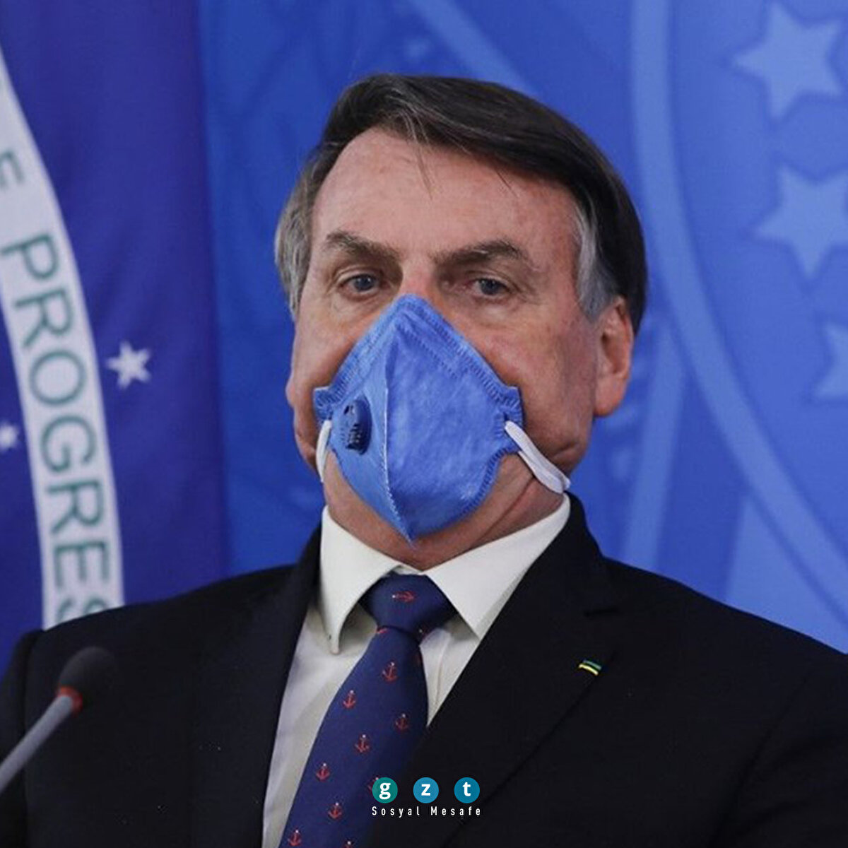 Karantina ve maske karşıtı, COVID-10’u ‘ufak bir gripten’ ibaret gören Brezilya Devlet Başkanı 7 Temmuz’da koronavirüs testinin pozitif çıktığını duyurdu