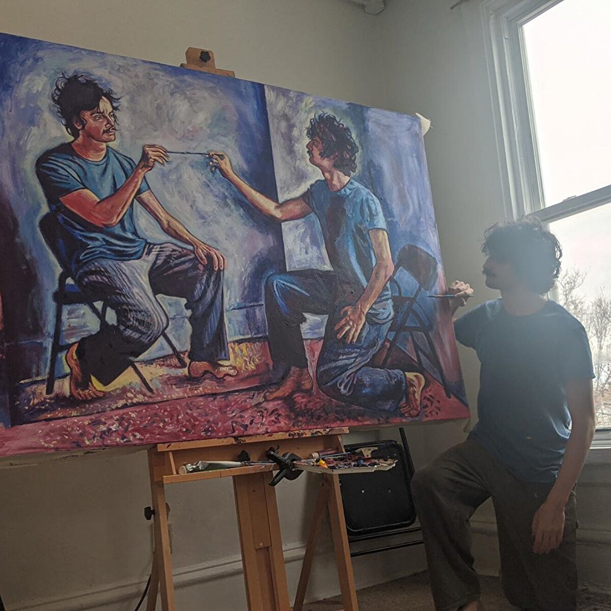 🖼 Droste efekti en yalın haliyle, bir resim ya da fotoğraf kompozisyonunun içinde, kompozisyonun kendisinin de yer alması durumu. Sonsuz çelişki, bir nevi fraktal.⠀