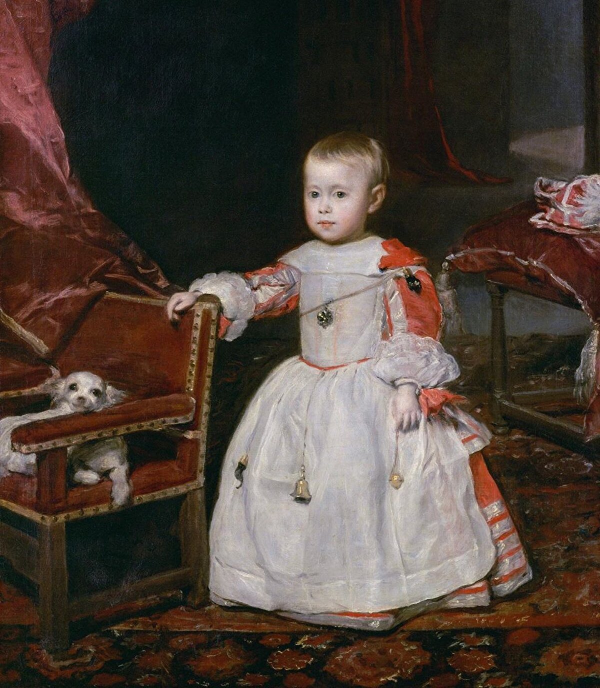 ✨Velázquez 1623 yılında resmi davetle Madrid’e çağrılarak kralın maiyetine dahil edildi. Velázquez’in Madrid’te saray ressamı olduğu ilk günden itibaren kralın saygısını ve dostluğunu kazanması sarayda çalışan diğer sanatçılar arasında kıskançlığa yol açtı. 1627’de bu çekişmeye son vermek için düzenlenen yarışmayı da Velázquez kazanarak saray hiyerarşisinde bir basamak daha ilerledi. ⠀