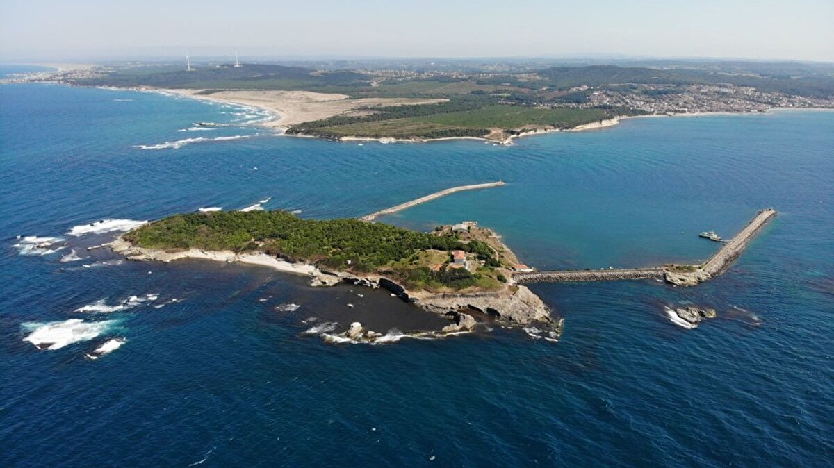 Остров кефкен в черном море