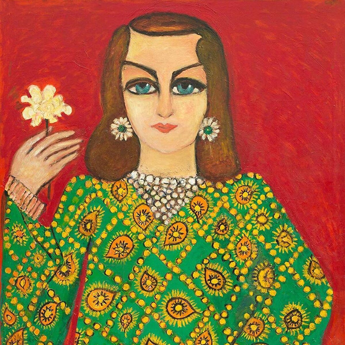 Fahrelnisa, modern zamanların en büyük kadın ressamlarından biri olarak bunların hepsi ve çok daha fazlası.⠀