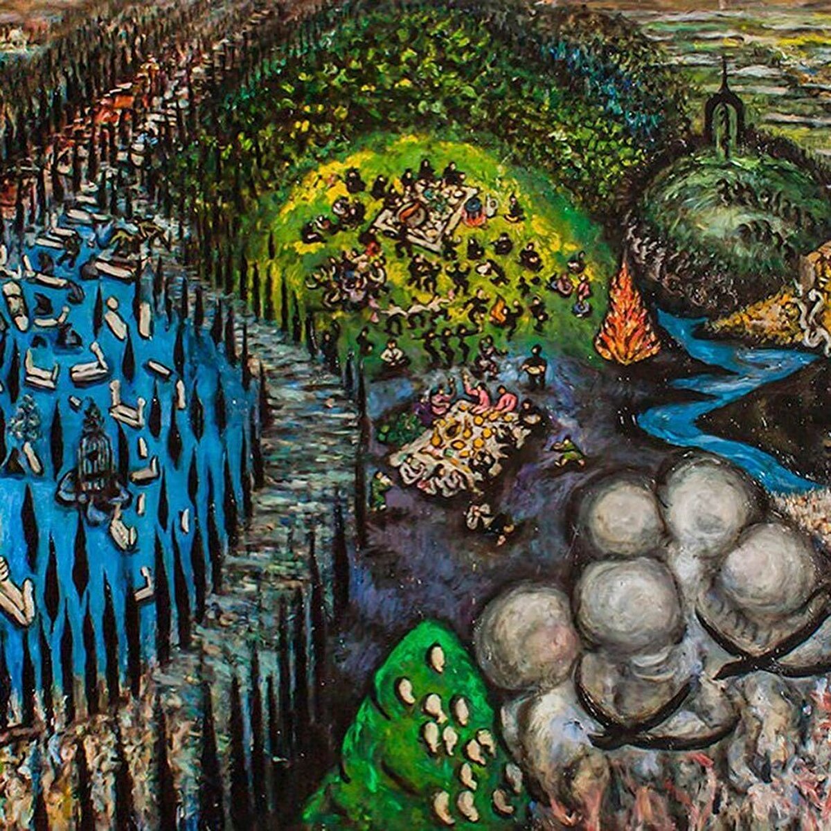 Paris’te Académie Ranson’a yazılarak, soyut sanatın ustalarından Georges Braque’ın arkadaşı Roger Bissière'nin öğrencisi oldu. ⠀