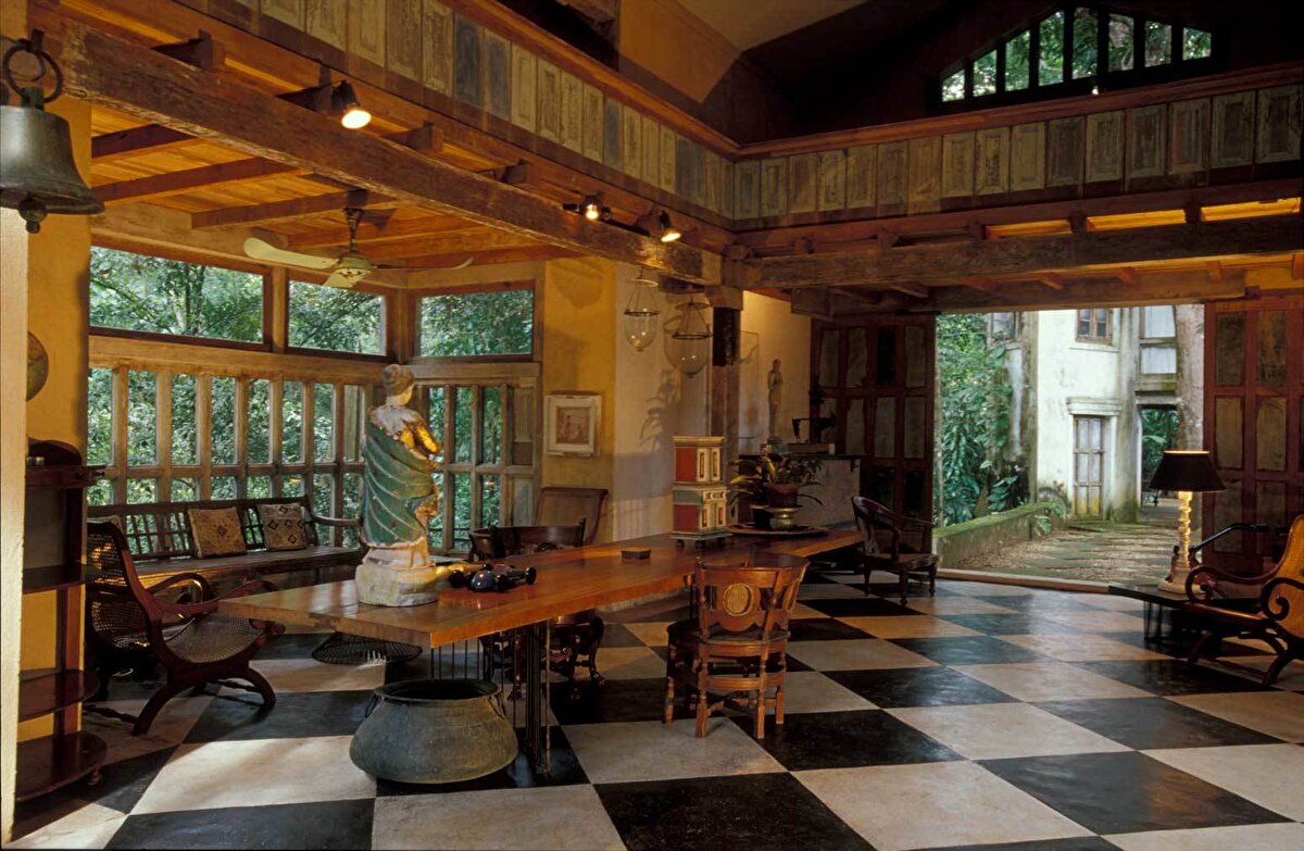 Lunuganga, Geoffrey Bawa, Bentota, Sri Lanka.