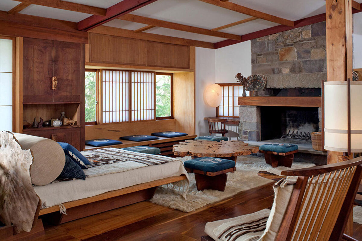 George Nakashima House, Pensilvanya, ABD.