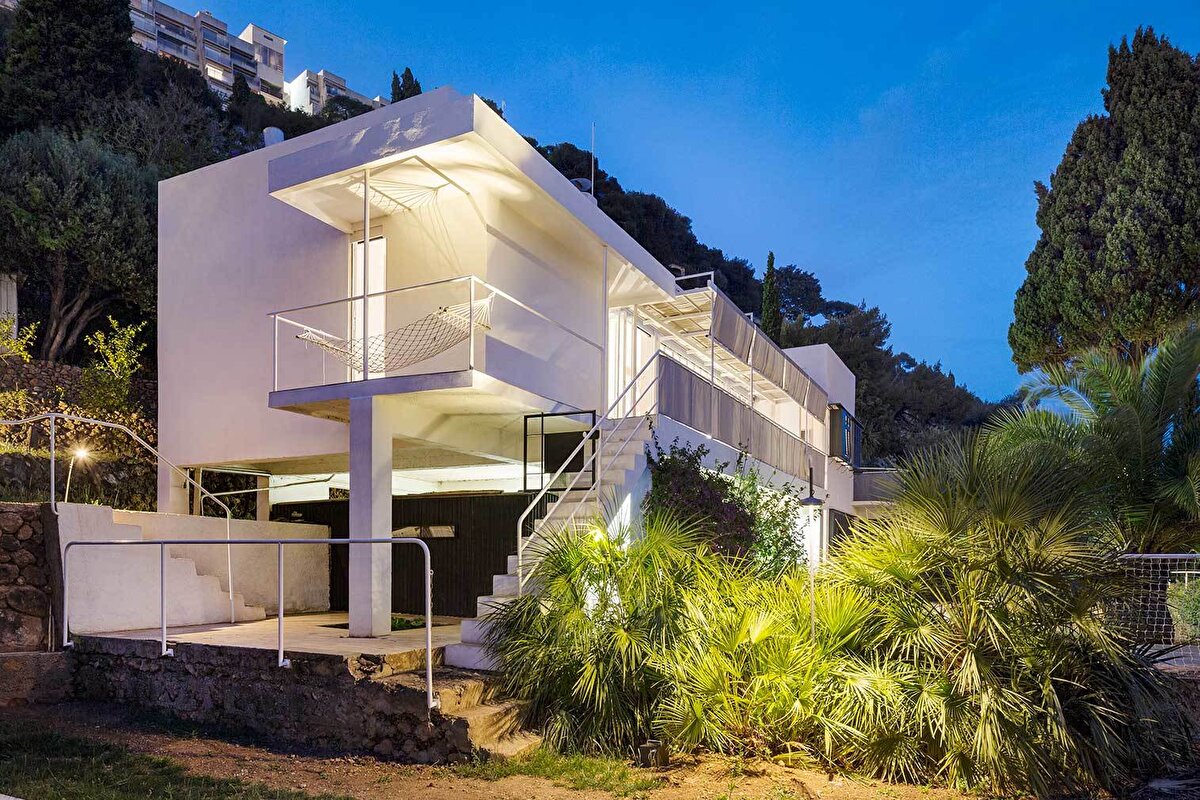 Villa E-1027, Eileen Gray, Fransa.