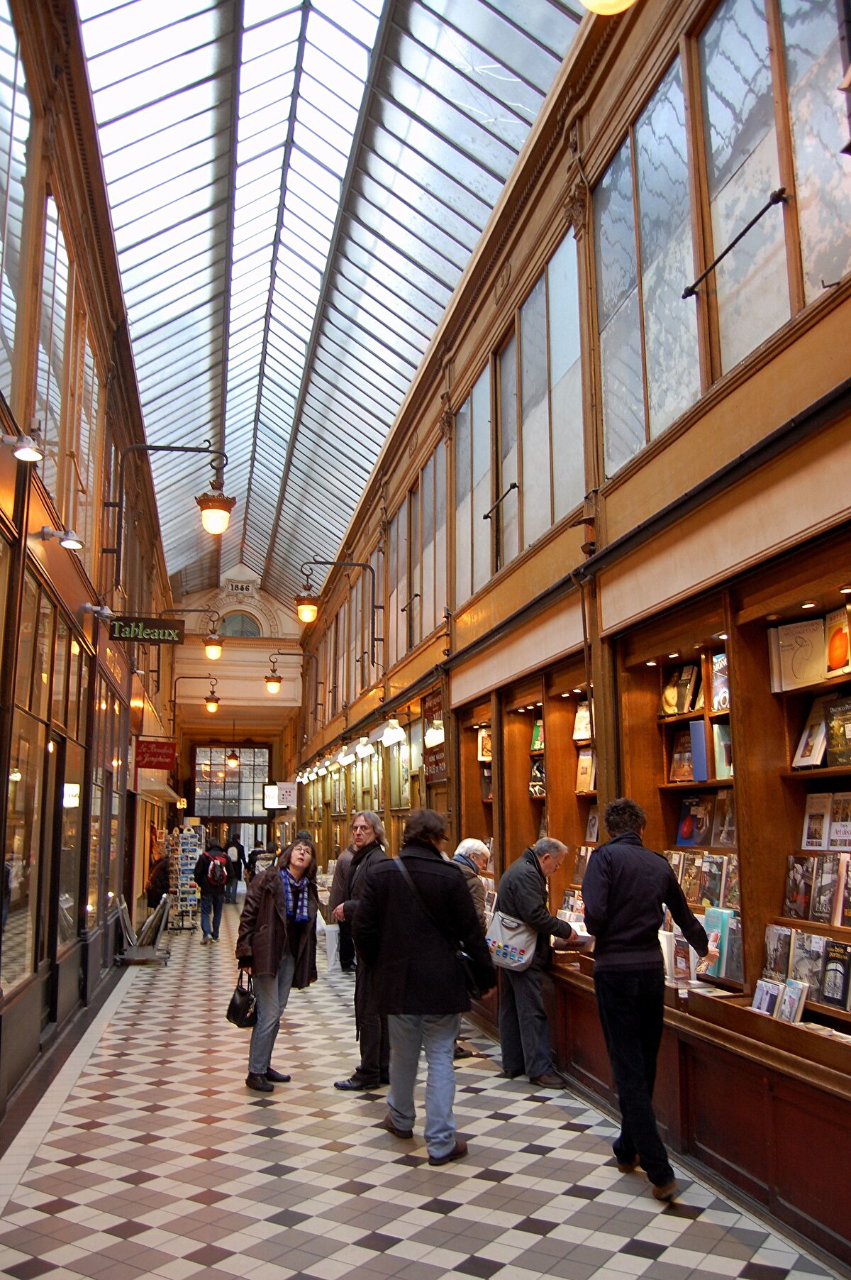 Jouffroy Pasajı, Fransa, 1845.