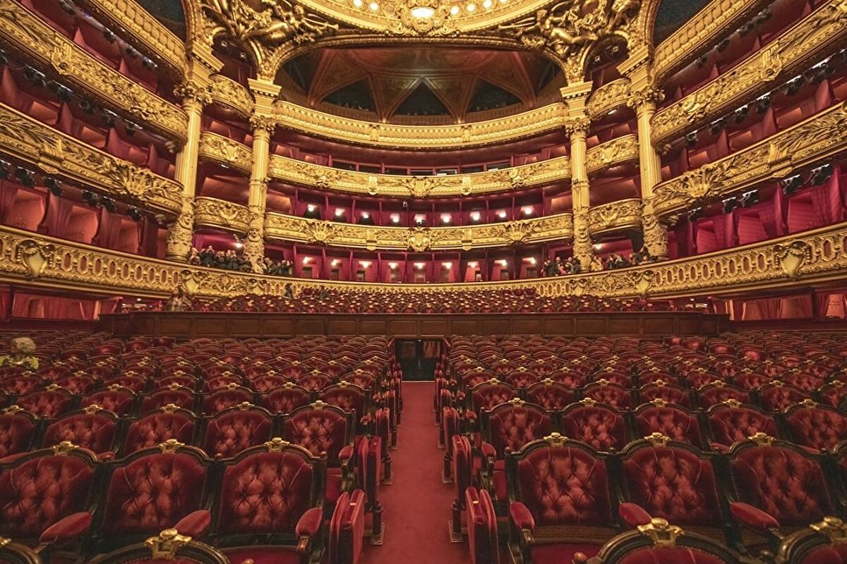 2.Paris Opera Binası, Paris, Fransa⁣