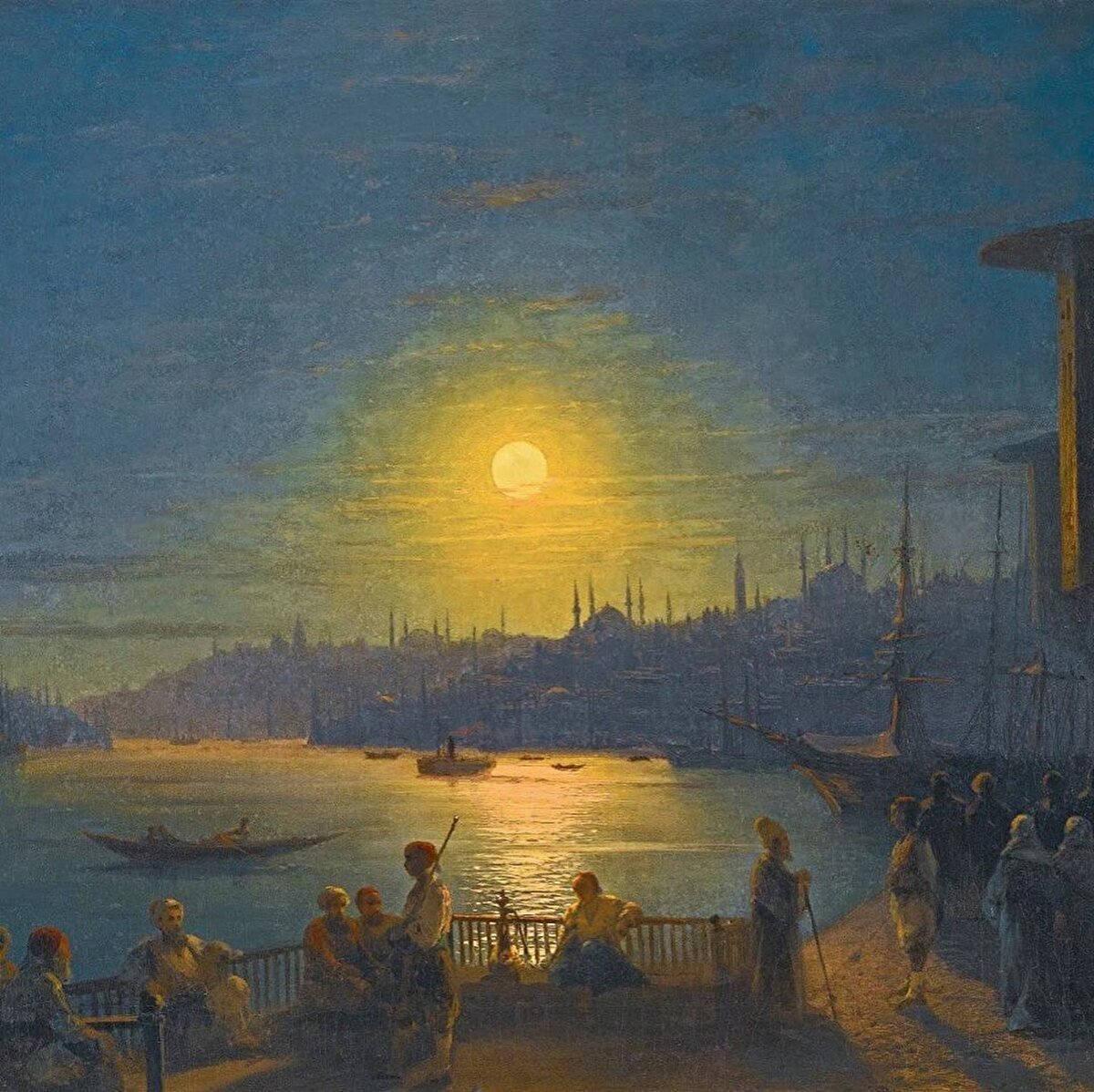 Dolmabahçe Sarayı Batılı zevkine göre dekore edilir, sarayın duvarları için Batılı sanatçılardan resimler sipariş edilir. Bazı ressamlar ise bizzat padişah tarafından İstanbul’a davet edilirler.⠀