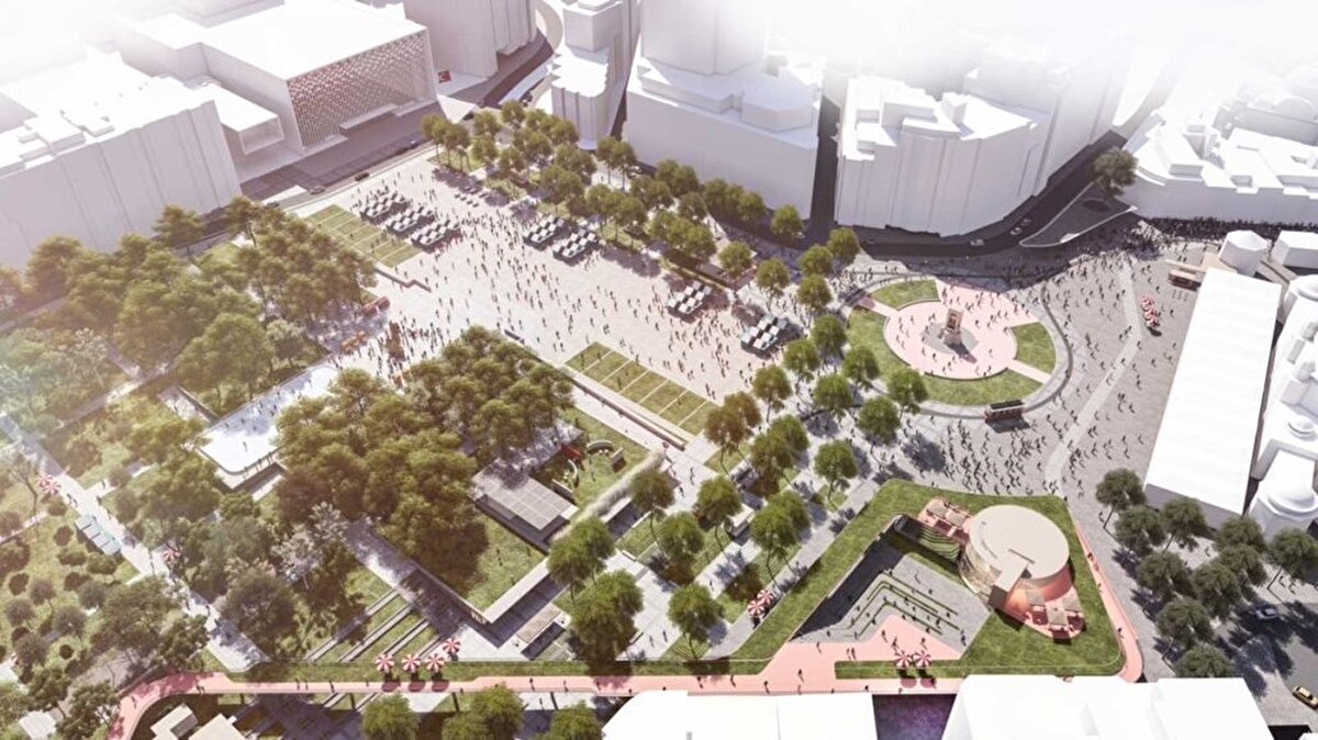 Taksim Meydanı - 15 numaralı proje 