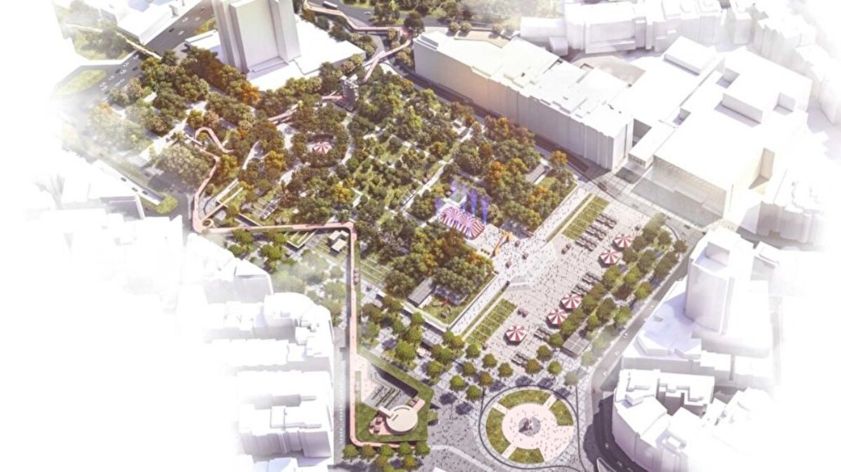 Taksim Meydanı - 15 numaralı proje 
