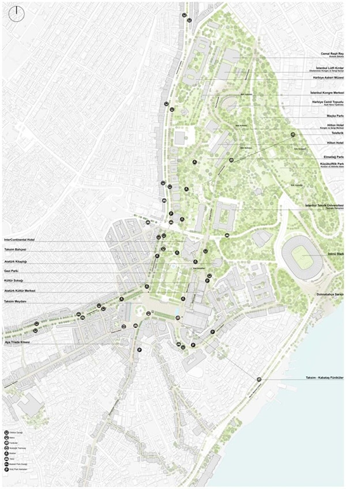Taksim Meydanı - 16 numaralı proje 