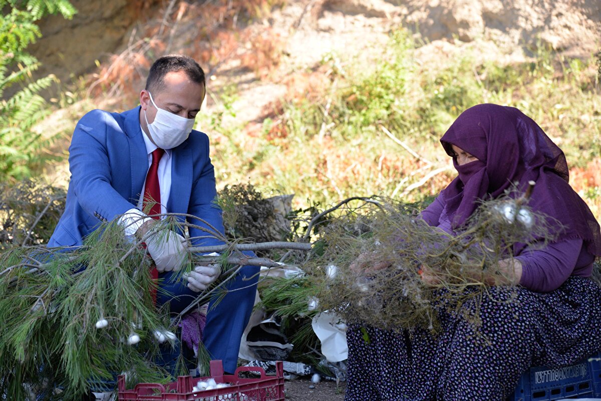 ''İpek, tarih boyunca önemli bir meta. Tarihi ipek yolu medeniyetlerin oluşmasına yol açan nüfus akışkanlığına sebep vermiş. Bu işi yapan üreticilerimizi biraz daha destekleyerek en azından yeni insanların bu işe girmesine de belki vesile olmak söz konusu olabilir. Ama bu işin, bilinen ve bilindiği yerlerde biraz daha geliştirmeye dönük neler yapabiliriz noktasında arayış içerisindeyiz. Yeni kuşak gençlerden de bu işe ilgi duyanlar olacak ki bunu ticari mahiyette ekonomisine uygun yapılabilsin. Fabrikada veya başka yerlerde, belki daha zahmetli işlerle geçinme gayreti içerisine girmek yerine, kendi köyünde imkan ve kabiliyetini en verimli şekilde kullanarak kendi işinin patronluğunu yaparak ipekböcekçiliğine yönelebilir. İnhisar'dan özellikle Eskişehir'e göç etmiş yoğun bir nüfusumuz var. Buradaki gençlerimizi 45 günlük bir çabayla hayatlarını idame ettirme noktasında daha fazla gelir elde edebileceklerini görmek için köylerine davet ediyoruz.''  