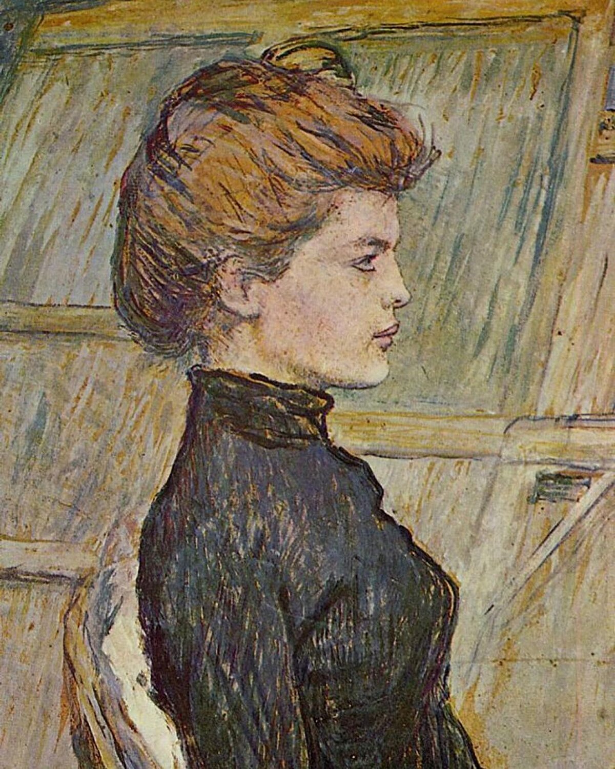 💭 1895 ile 1899 yılları arası, Lautrec’in katıldığı ve ona yurtdışında da şöhret kazandıran sayısız sergiyle geçti. Yıllardır sürdürdüğü sefahat hayatı nedeniyle sağlığı hızla bozulmaya başladı.