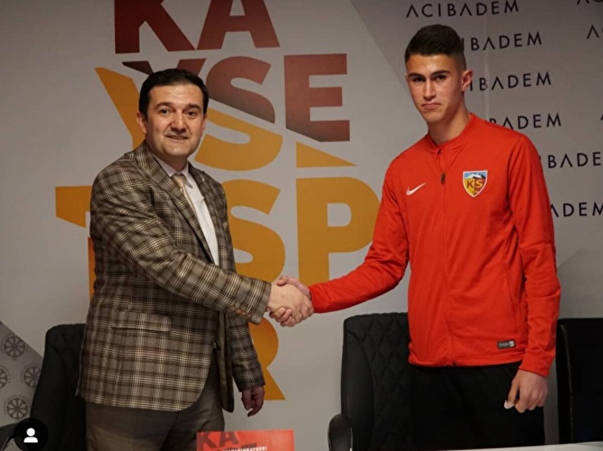 Kayserispor: Abdulkadir Taşdan – Yaş: 17