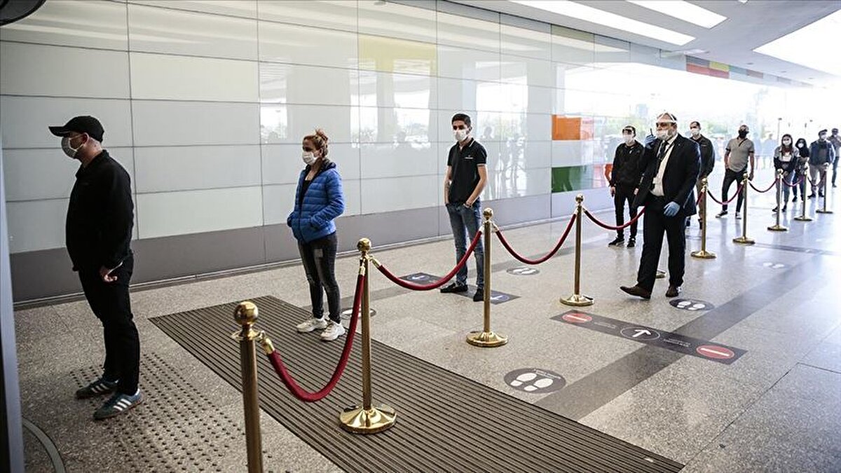 6- Alışveriş merkezlerine girişte HES kodu uygulamasına geçilecek