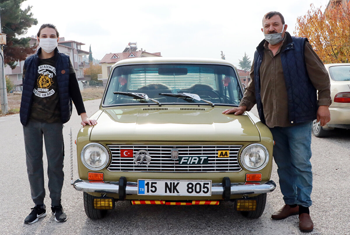 Bir dönemin en çok bilinen otomobil markası Murat 124, meraklıları için çok değerli oldu.