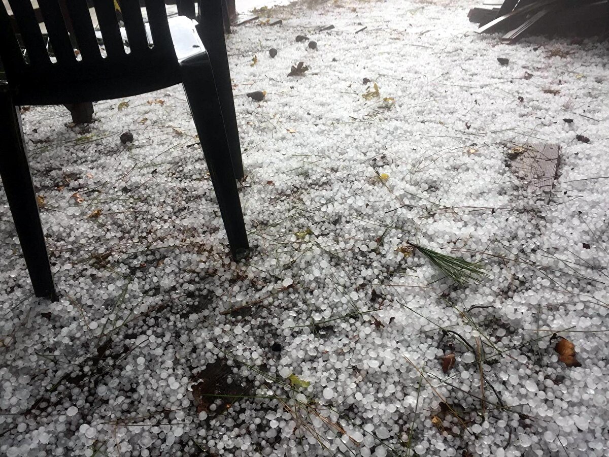 Bu anlar, bölgedeki vatandaşlar tarafından cep telefonu kameralarıyla görüntülenip, sosyal medyada paylaşıldı.