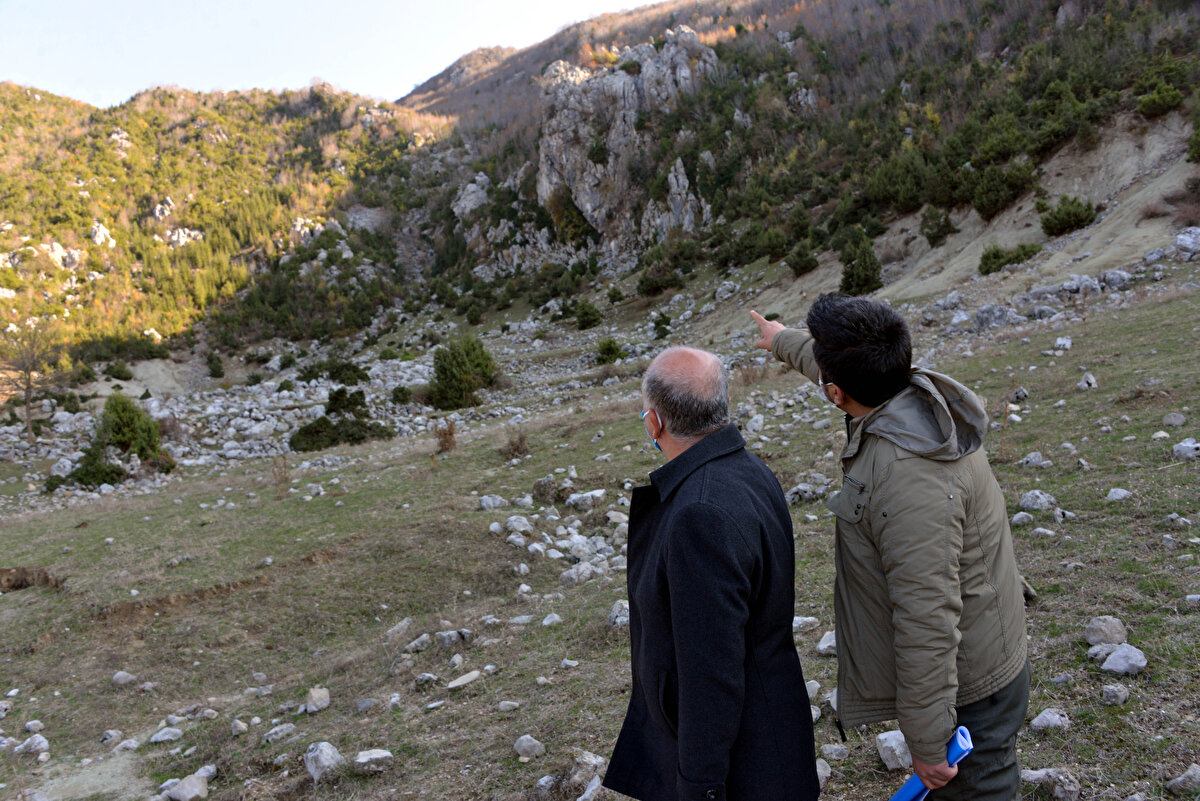Köylülerin kilosunu 1, 2 liradan sattığı, tüccarlar aracılığıyla yurt dışına da ihraç edilen defnenin hasadını inceleyen Kahramanmaraş Orman Bölge Müdürü Mustafa Koç, Andırın'ın defnenin ana yurtlarından biri olduğunu söyledi.