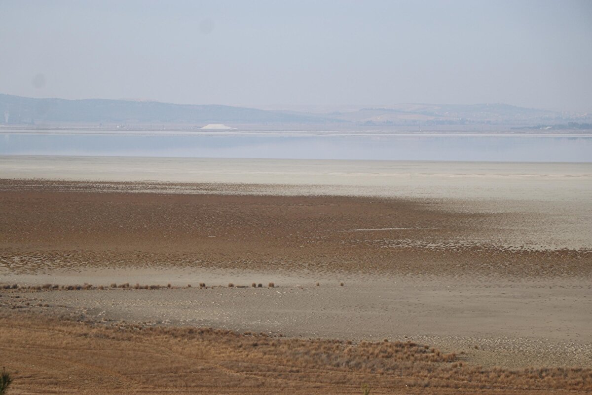 Bölgede çobanlık yapan Hacer Yavuz, gölün ilk kez bu kadar çekildiğini belirtip, "Eskiden göl yolun kenarına kadar geliyordu. Yağışlar azaldı kaynaklar kuruyunca göl çekildi. Otlar bile gözükmezdi. Başta flamingolar olmak üzere çeşitli kuşlar gelirdi. Gölde yüzen kuş türleri olurdu. Şimdi hiçbiri yok, başka yerlere gittiler. Bu yıl yağış neredeyse hiç düşmedi. Yağsa da hafif şekilde yağıp, geçiyor. Biz de bölge halkı olarak bu durumdan tedirgin oluyoruz" dedi.

