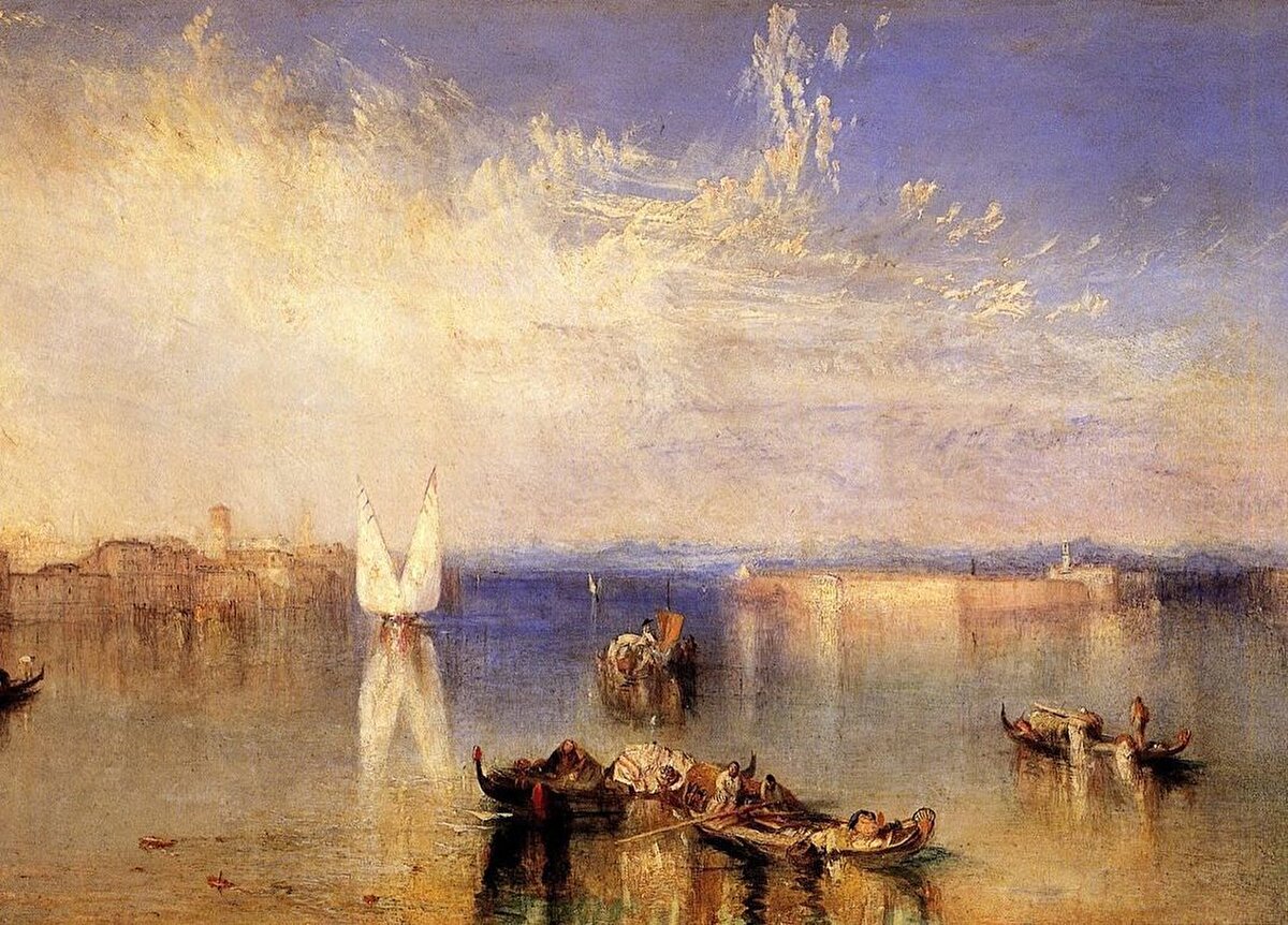 📌 Turner, 14 Mayıs 1775’te Londra’da dünyaya gelir. Babası Wiliam Gay Turner berber, annesi Mary Marshall ise orta sınıftan bir aileden gelen ev hanımıdır. 1786’da, eserlerinin ilk örnekleri olan topografya görünümlerini resimlemeye başlar.