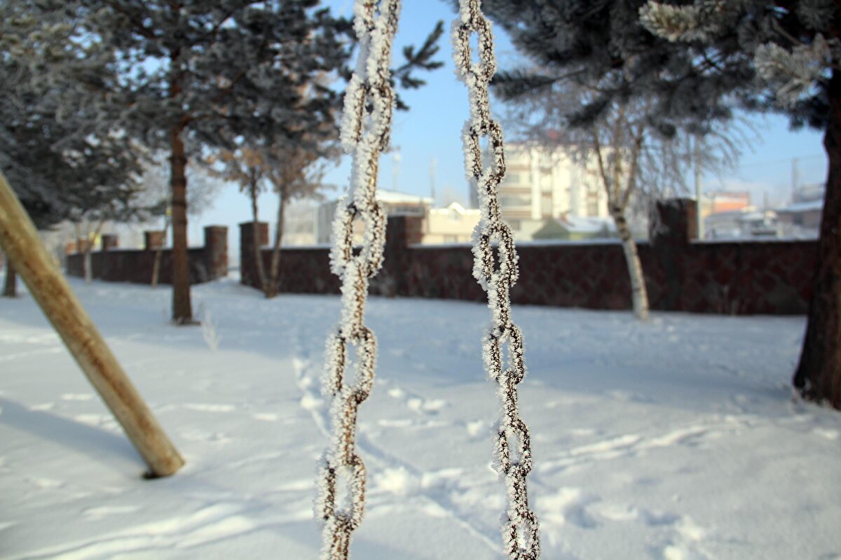 Taşlıçay Deresi'nin buz tuttuğu Ağrı'da ağaçlar üzerinde kırağı oluştu. Ağrı Belediyesi'ne bağlı itfaiye ekipleri de soğuklar nedeniyle çatılarda oluşan buz sarkıtlarıyla mücadeleye başladı. Kent merkezinde yayaların yoğun olarak kullandığı caddelerde bulunan yüksek katlı apartman ve iş yerlerinin çatı saçaklarında oluşan buz sarkıtları tek tek kırıldı.
