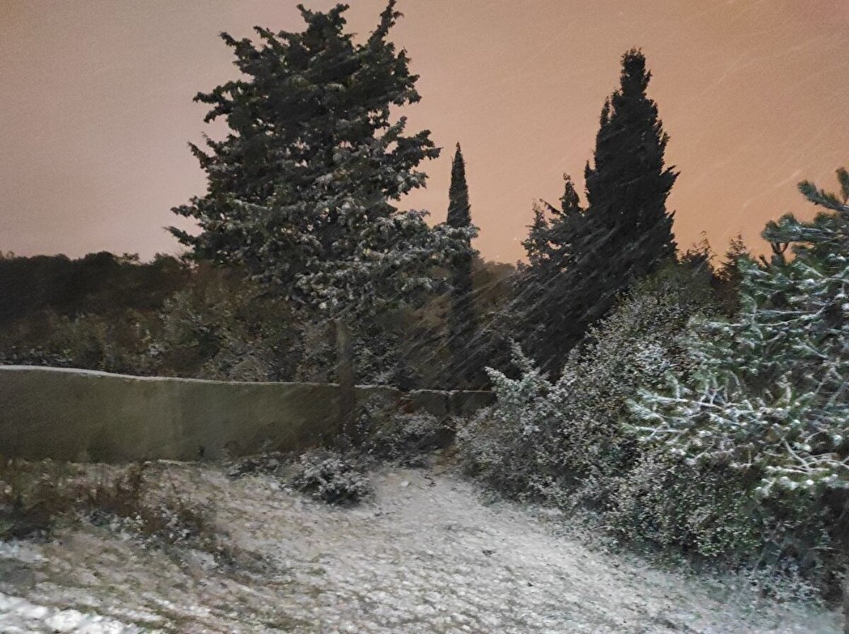 İşte İstanbul'dan kar manzaraları;